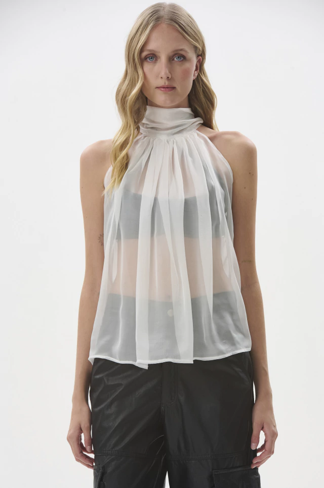 CAMISA TULI GASA BLANCO