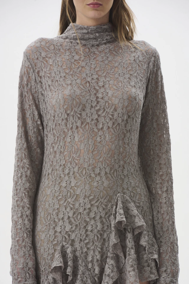 VESTIDO VOLEÉ GRIS