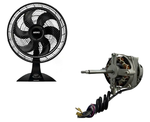 Motor Ventilador Arno 40cm 127v, Motor Novo E Original - comprar online
