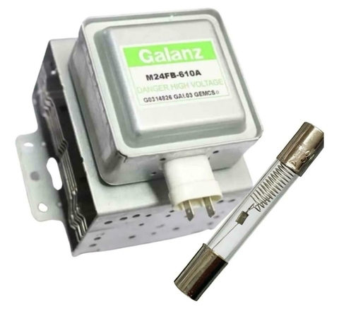 Magnetron M24fb-610a + Fusível 0.8a Galanz Novo Original - comprar online