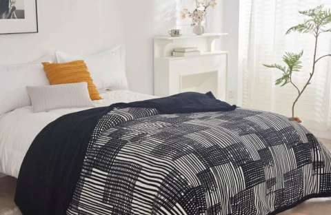 Frazada Flannel con Corderito Estampada - comprar online