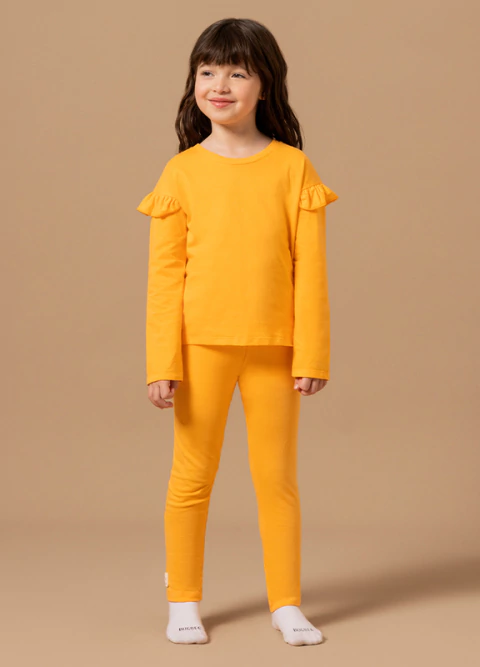 Conjunto Malha Tangerina - Bugbee