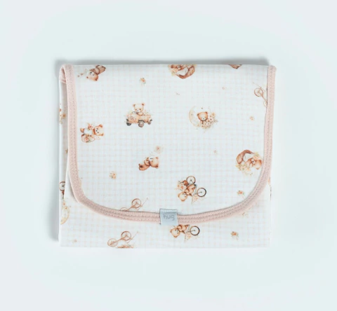 Trocador Portátil New Baby Rosa Pêssego- Hug