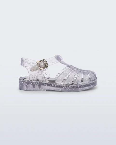 Sandalia Mini Melissa Possession Vidro Glitter - Melissa