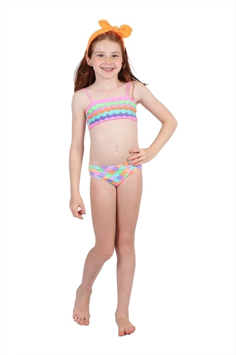 Biquini Faixinha Kids Rafaela - Mermaid - Siri