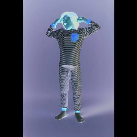 Pijama Cotton - Listrado - Bugbee