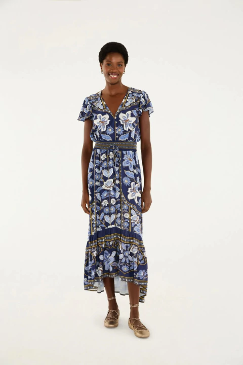 Vestido Longo Marcelle Adulto - Farm