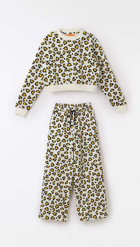 Conjunto Moletom Carinhonça Tricolor - Farm Futura