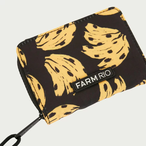 Carteira Ziriguidum Bossa Banana - Farm