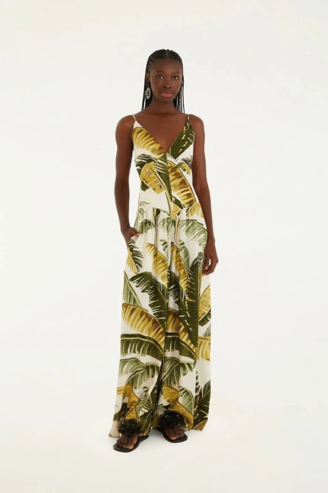 Macacão Pantalona Trancoso Adulto - Farm