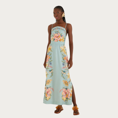 Vestido Cropped Maira Adulto - Farm