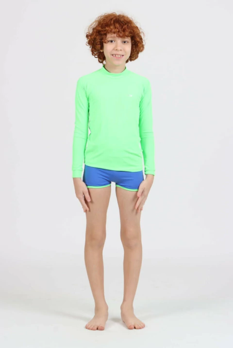 Blusa Proteção UV Verde - Siri