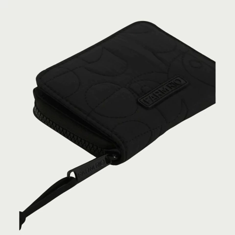 Carteira Ziriguidum Puffer Preto - Farm