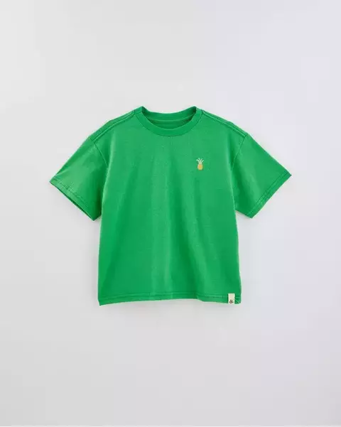 Camiseta Basica Silk Abacaxi - Fabula