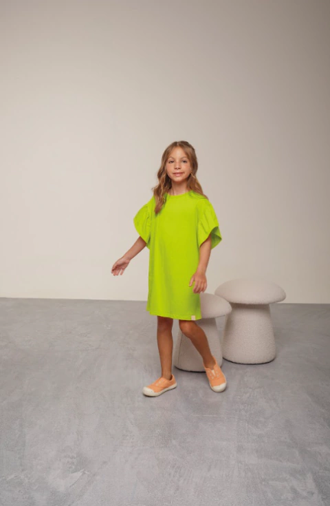 Vestido Malha Verde - Bugbee