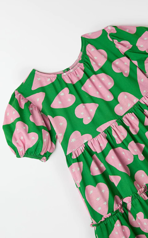 Vestido Malha Corazones - Fabula