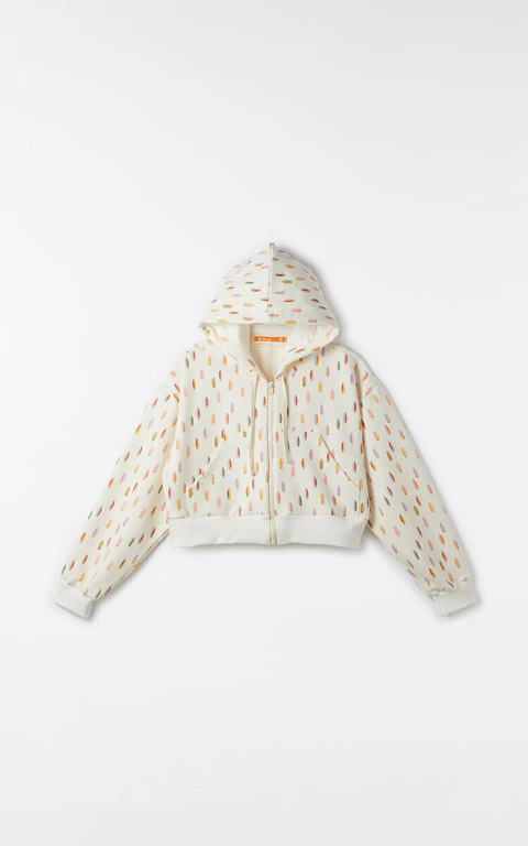 Casaco De Moletom Pranchinhas - Farm Futura