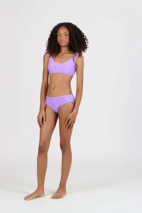 Biquini Faixinha Teen Lorena Lavanda - Siri