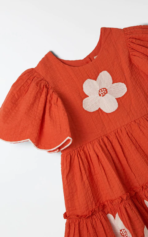 Vestido Bordado Florbela - Fabula