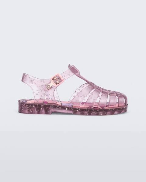Sandalia Mini Melissa Possession Rosa Glitter - Melissa
