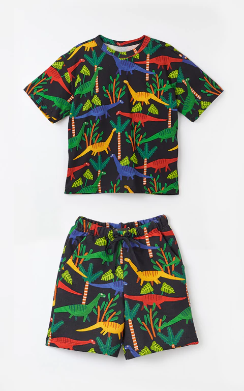 Conjunto Bento Malha Amazondino Preto - Fabula