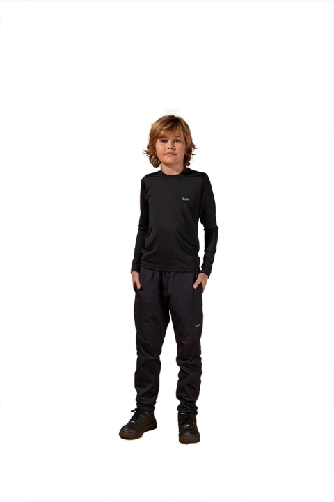 Blusa Kids Augusto New Trip Preto - Siri