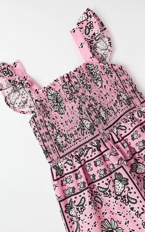 Vestido Morango Bandana - Farm Futura