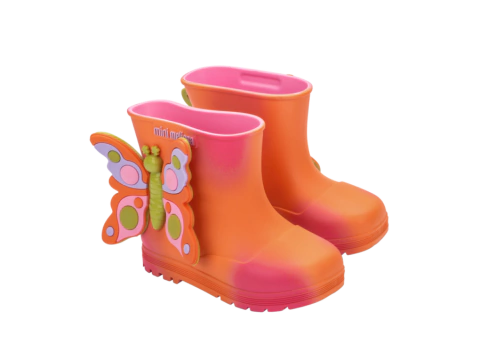 Bota Mini Melissa Welly Rosa - Melissa