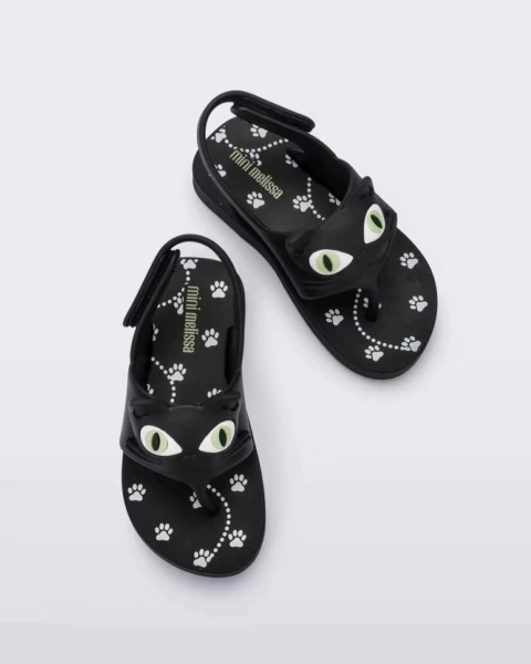 Mini Melissa Teeny - Preto/Branco