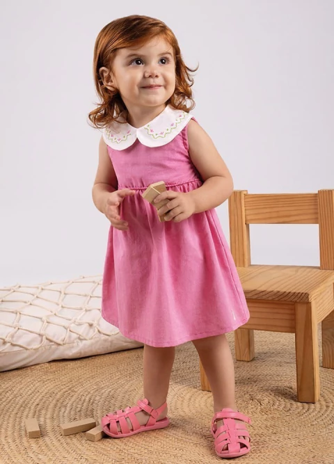 Vestido Chambray Rosy - Bugbee
