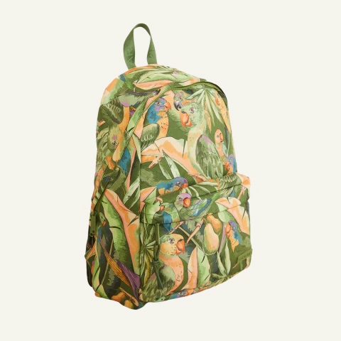 Mochila Xodó Floresta De Passarinho - Farm