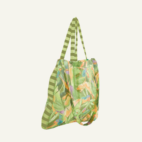 Bolsa Me Leva Floresta De Passarinho Verde - Farm