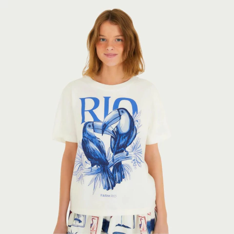 T-Shirt Média Rio Tucanos Adulto - Farm