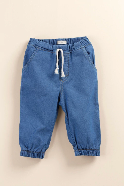 Calca Jeans Bebê Azul Medio- Bugbee