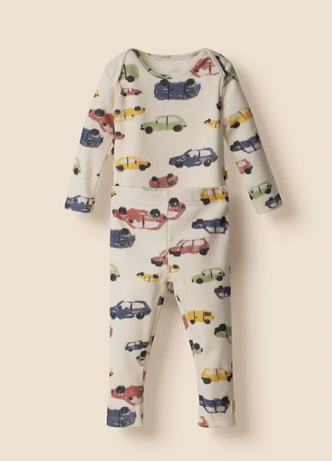 Conjunto Body Calça Digital Viagem De Carro - Bugbee