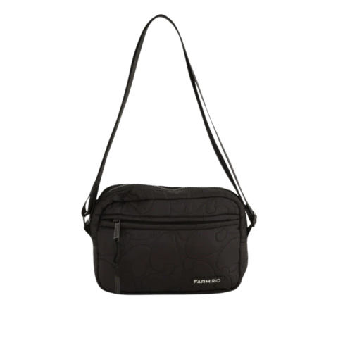 Bolsa Ziriguidum Puffer Preto - Farm