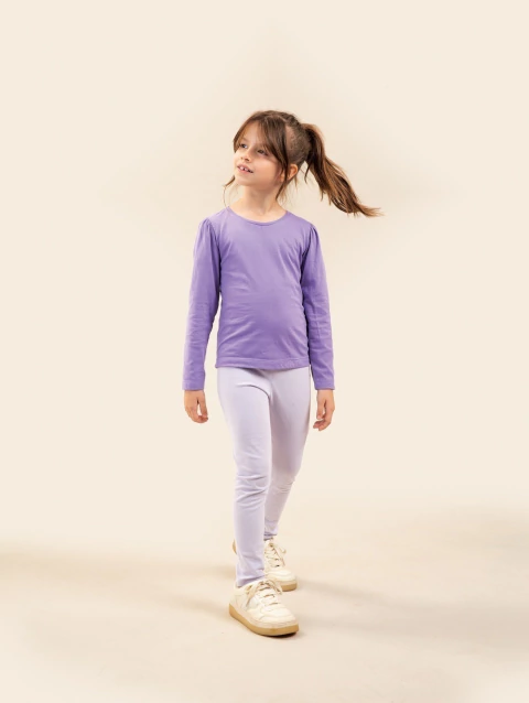 Blusa Cotton Lilac- Bugbee