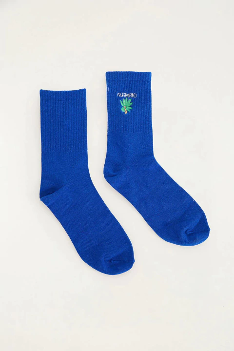 Meia Azul Coco Farm Rio - Farm