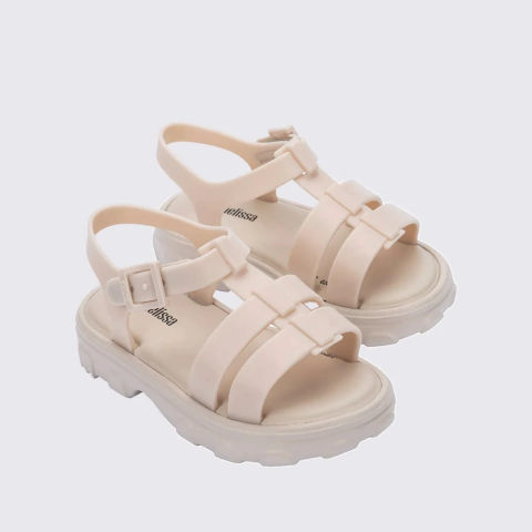 Sandália Mini Melissa Ella Bege - Melissa