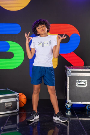 Blusa Kids Rafael Estampa Pular - Siri