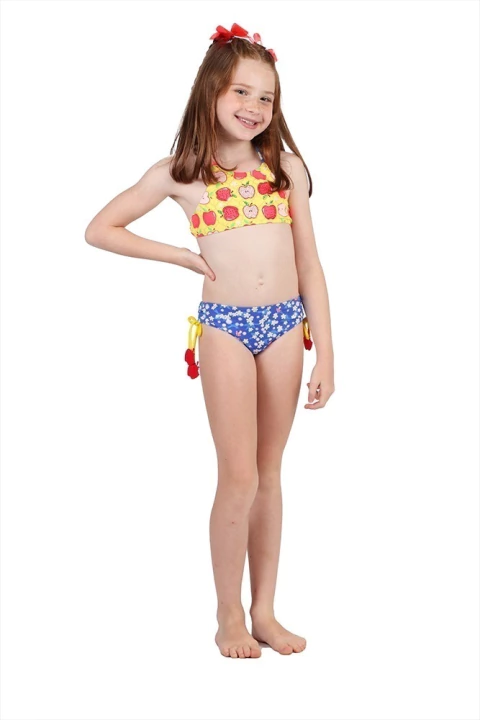Biquini Cropped Kids Tamy - Maça Encantada - Siri