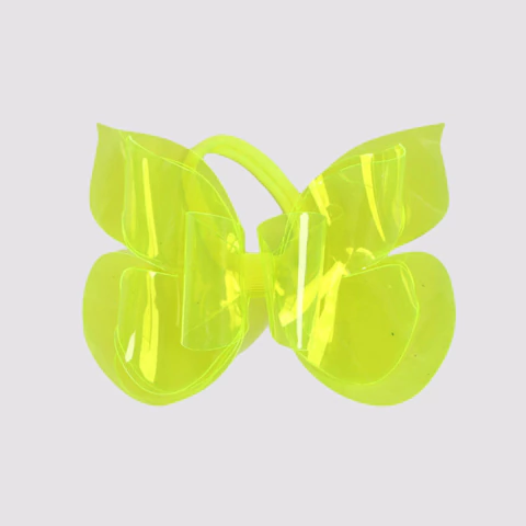 Amarrador Borboleta Neon Amarelo Flour - Siri