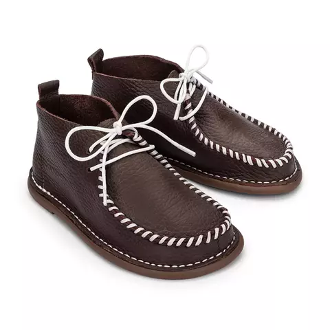 Bota Tobogã Couro Trufa - Bebê