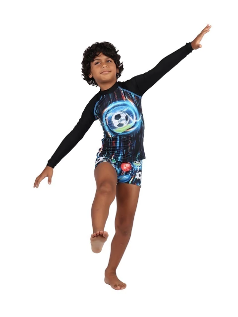 Blusa Proteção Kids Lucca Estampa Multiverso -Siri