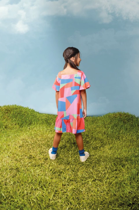 Vestido Viscose Digital - Bugbee