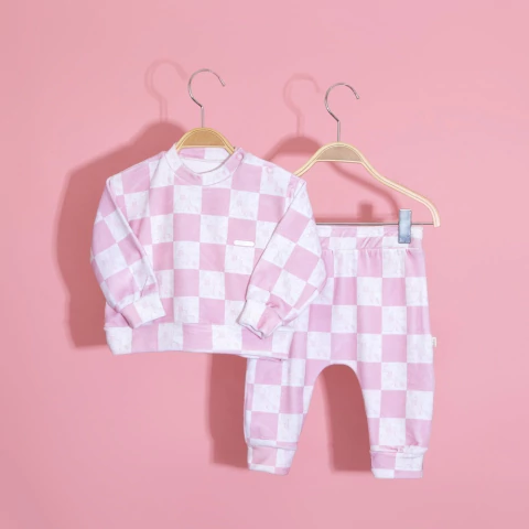 Conjunto Parquinho Rosa - Keko