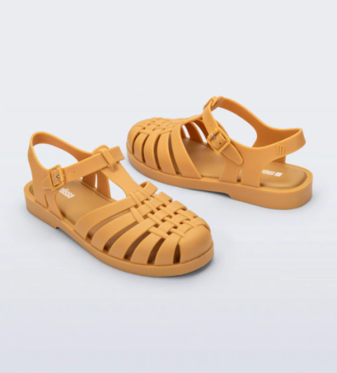 Sandália Melissa Possession Adulto Caramelo Fosco - Melissa