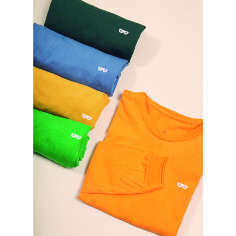 Camiseta Meia Malha - Color Amarelo - Bugbee - comprar online