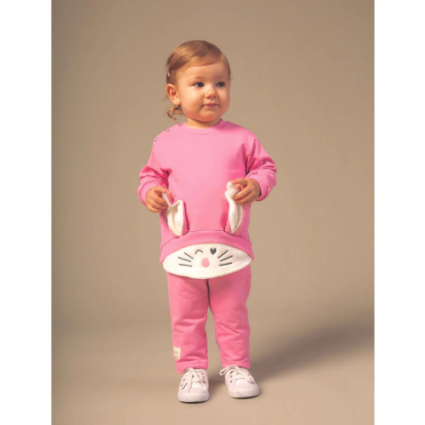 Conjunto Moletom e Molecotton - Color Rosa Médio - Bugbee - comprar online