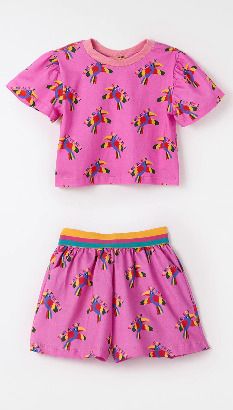 Conjunto Malha Soy Tropical - Fabula